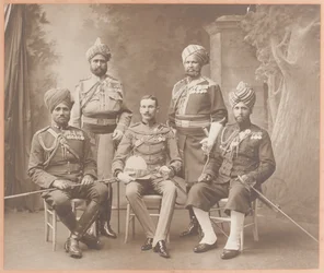 Oficiais ordenados indianos do rei, 1906