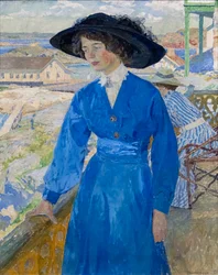 Rapariga de Azul