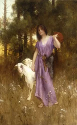 A Pastora (óleo sobre tela)