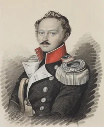 Retrato de Alexander Stepanovich Talyzin 1795-1858, final da década de 1820.