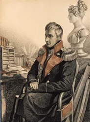 Retrato do Conde Mikhail Vorontsov 1782-1856, década de 1820