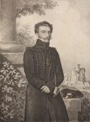 Retrato do conde Paul Khristoforovich Grabbe 1789-1875, década de 1820.