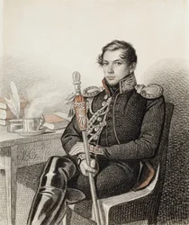 Retrato do conde Pyotr Petrovich Konovnitsyn 1803-1830, 1822-1823.