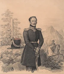 Retrato de Fyodor Alexandrovich Bekovich-Cherkassky 1791-1833, 1822.