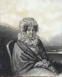 Retrato de Kleopatra Petrovna Nashchokina 1767-1828, née Nelidova, década de 1820.