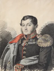 Retrato de Pyotr Nikolaevich Yermolov 1787-1844, 1820s.