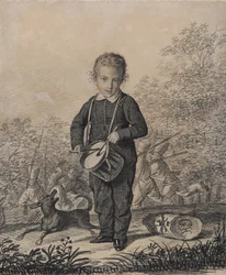Retrato de Timofey Korsakov, início dos anos 1820.