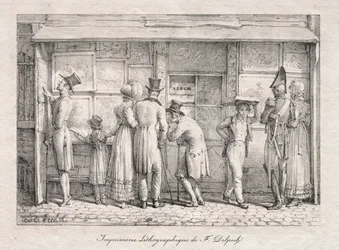 Delpech Lithographic Print Shop, c. 1818