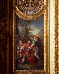 Armida encadeando Rinaldo, de Carle Van Loo (1705-1765), Palácio Real (Palazzo Reale), Turim, Itália