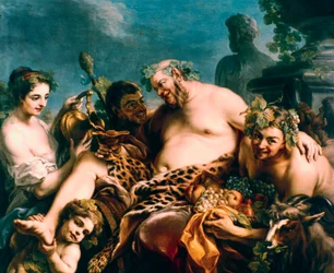 Silenus bêbado, 1747.