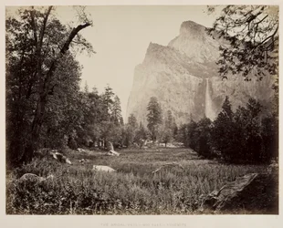 Véu de Noiva, Yosemite, c. 1865-1866.