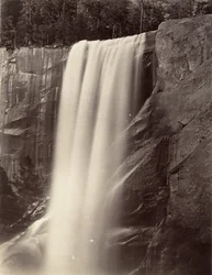 Vernal Falls, 350 pés, Yosemite, ca. 1872, impresso ca. 1876.