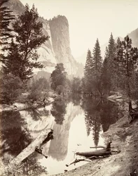 Torre Washington, Yosemite, c. 1872, impresso ca. 1876.