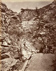 Hot Sulphur Springs, Santa Barbara, 1876, impresso ca. 1876.