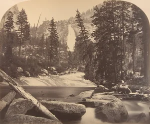 Nevada Fall, 700 pés, 1861.