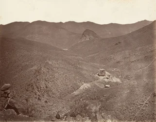 Sutro Tunnel Shaft No. 2, 1875, impresso ca. 1876.