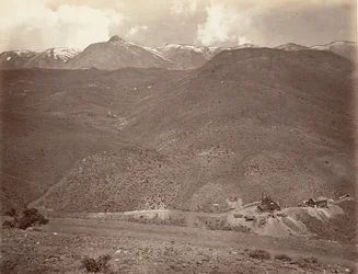 Sutro Tunnel Shaft No. 2, 1875, impresso ca. 1876.