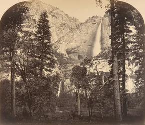 Queda de Yosemite. Descendo o Vale. 2637 pés, 1861.