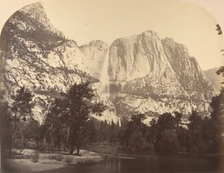 Yosemite Falls, River View, 2.637 pés, 1861.