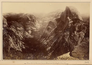O Half Dome visto de Glacier Point, Yosemite