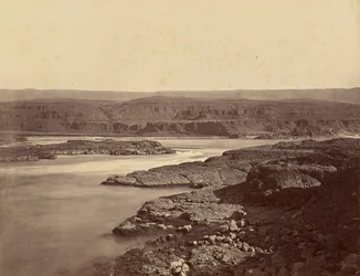 A passagem das Dalles, rio Columbia