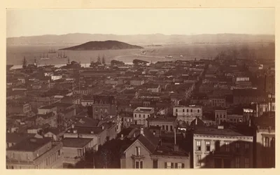 [Vista de Cal St. Hill, S.F. / 3733]
