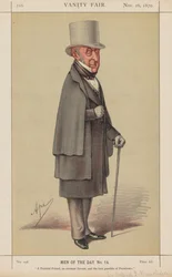 Vanity Fair: Men of the Day No. 14 "Um amigo fiel, um sábio eminente e o melhor possível dos presidentes"