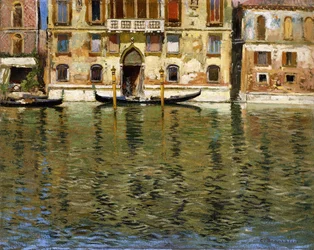 O Grande Canal de Veneza,