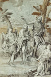 O batismo de Cristo,