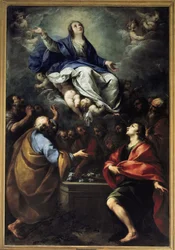 Assunção de Maria. (óleo sobre tela