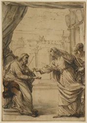 A Família Rospigliosi Homenageando o Papa Clemente IX, 1667-1669