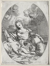 Madonna e criança com a Madalena