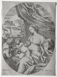 Virgem e Criança com o Infante São João, 1647.