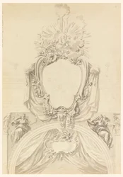 Decoração de um portal arqueado