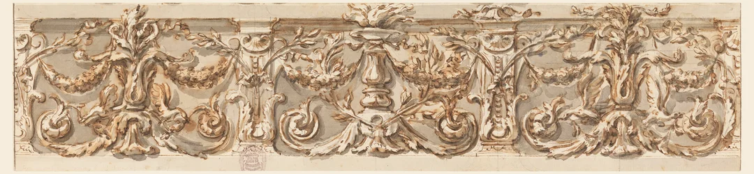 Desenho, Projeto de um Friso, ca. 1770