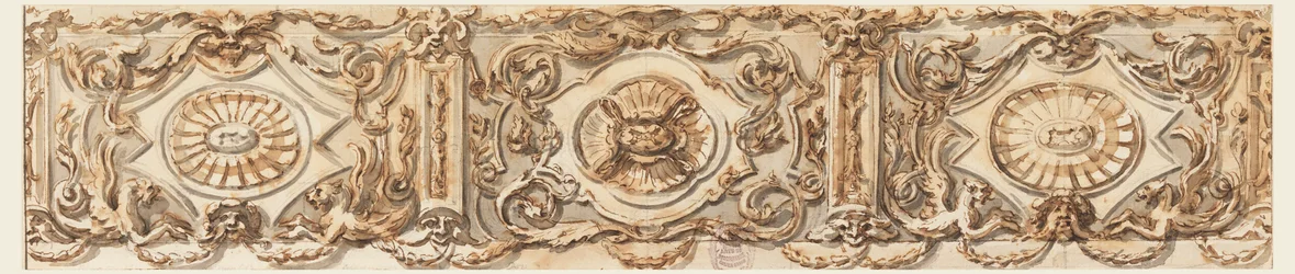 Desenho, Projeto de um Friso, ca. 1770
