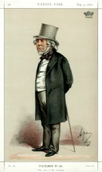 O fresco da noite, Lord Houghton, poeta e político inglês, 1870.
