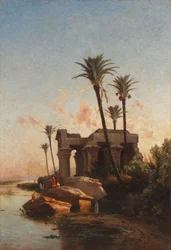 Paisagem egípcia