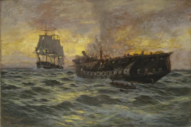 Engajamento entre a Constituição da Fragata dos EUA e o HMS Java, 1897