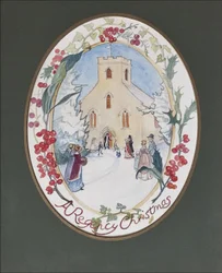 Regency Christmas, 2008 (wc no papel)
