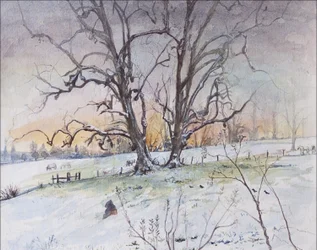 Inverno de 2004 (wc e guache sobre papel)