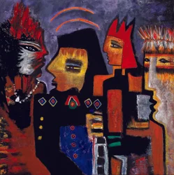 Os Mavericks, 2010 (óleo sobre tela)