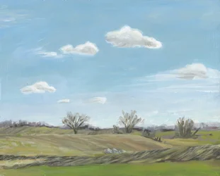 Paisagem rural aberta