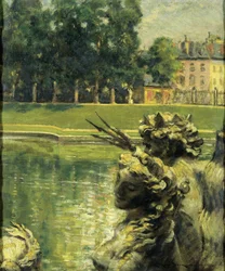 Bacia de Netuno, Versalhes, 1913.