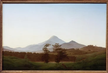 Paisagem da Boémia (Paisagem montanhosa)