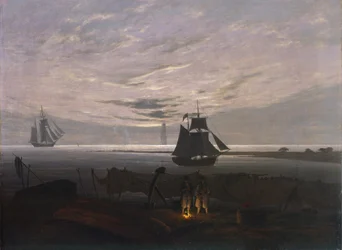 Noite no mar Báltico, 1831