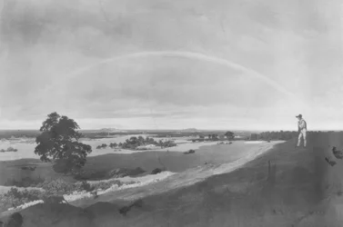 Paisagem com arco-íris