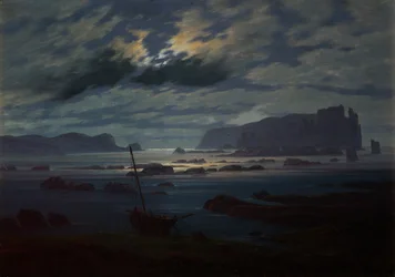 O Mar do Norte ao luar