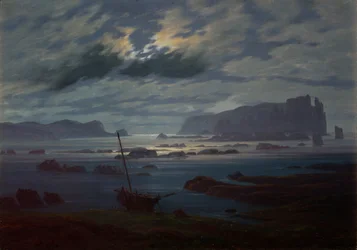 O Mar do Norte ao luar, 1823-24
