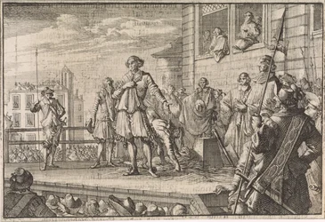 Thomas Wentworth, Conde de Strafford Dirigindo-se ao Povo do Cadafalso, 1641